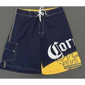 Corona Extra Men's Size 34 Vacation Swimming Board Shorts Trunks